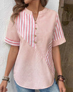 Lila | Blusa Rayada Suave