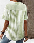 Lila | Blusa Rayada Suave