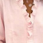 CRISTINE – BLUSA CON VOLANTES