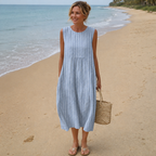 Vestido de verano cómodo sin mangas