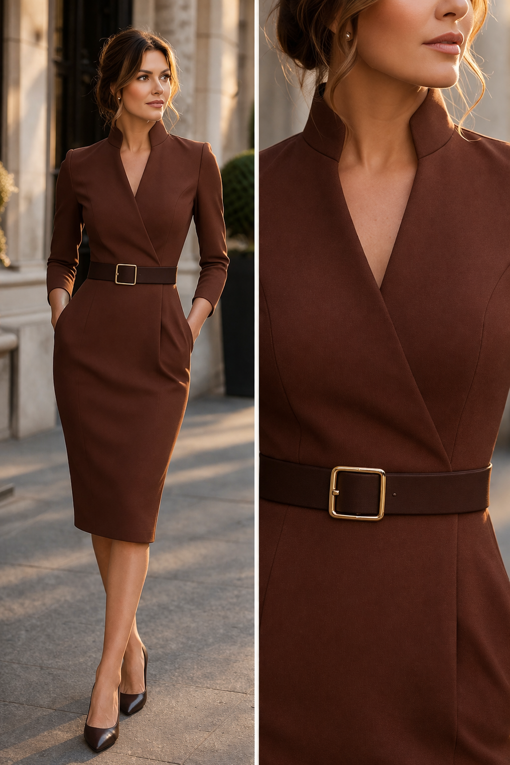 TIVARA | Vestido midi