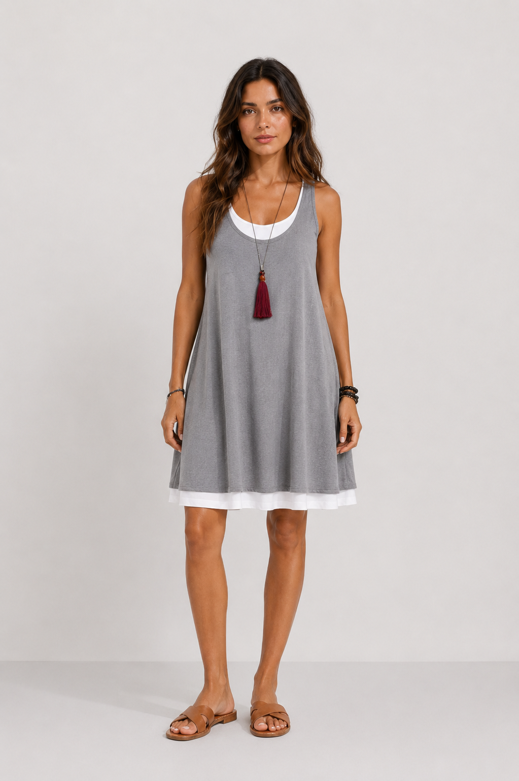 Vestido Midi Fluido Aura